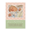 Butterflies Pink • Baby Announcement postcards by CSKidsOccasions Butterflies Pink • Baby Announcement postcards