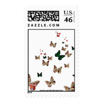 butterflies postage