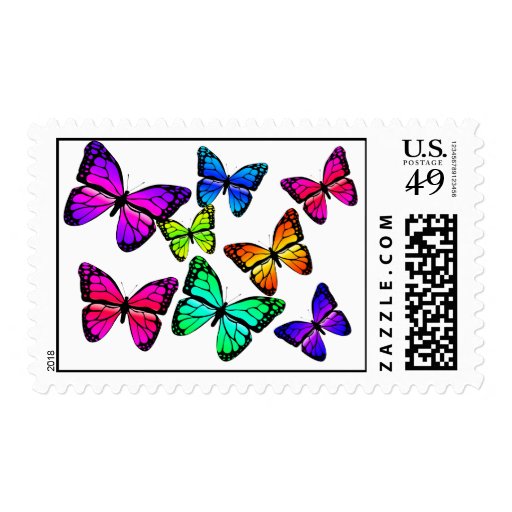 Butterflies Postage Stamp Zazzle