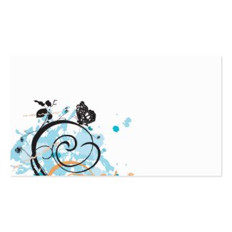 Butterflies Profile Card profilecard
