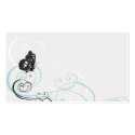 Butterflies Profile Card business cards by coconutpie Butterflies Profile Card business cards