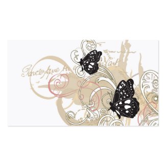 Butterflies Profile Card profilecard