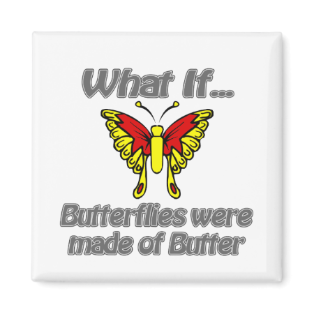 Butterflies Refrigerator Magnet Butterflies Refrigerator Magnet