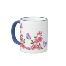 Butterflies & Roses mugs