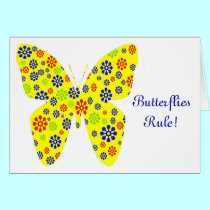 Butterflies Rule! - Card cards