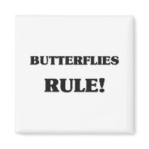 Butterflies Rule magnets
