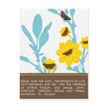 Butterflies -Save the Date cards Postcards