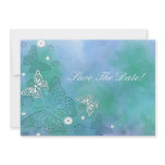 Butterflies Save The Date Invitation