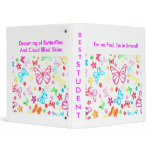 Butterflies School Binder