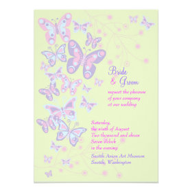 Butterflies (Springtime) Invitation