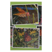 Butterflies stationery by InspirationalMoments Butterflies stationery