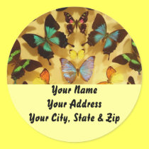 Butterflies stickers