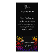 Butterflies theme rack card, template rack cards by DesignsbyLisa Butterflies theme rack card, template rack cards
