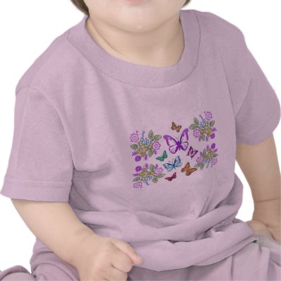 Butterflies Toddler T-Shirts