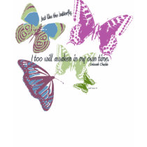 Butterflies t-shirts by waitwear Butterflies t-shirts