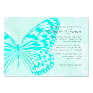 Butterflies Wedding Invitations Custom Invites