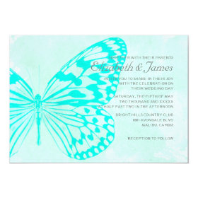 Butterflies Wedding Invitations Custom Invites