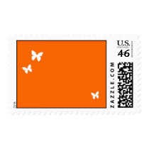 Butterflies (white/orange) stamps