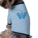 Butterflops Blue3 Dog Tee