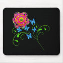 butterflower mousepads by lissame73 butterflower mousepads