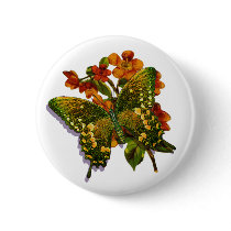 Butterfly-04 Pinback Button