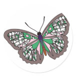 Butterfly - 18 stickers