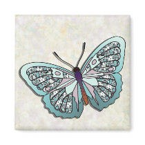 Butterfly - 24 fridge magnets