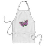 Butterfly - 33 - Pink and Green aprons