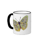 Butterfly - 35 - Yellow mugs