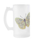 Butterfly - 35 - Yellow mugs
