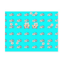 Butterfly 3D postcards