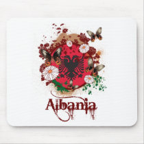 Butterfly Albania Mouse Mat