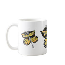 Butterfly Alien Mug by Quantum_Art_Nerd Butterfly Alien Mug