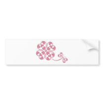 Butterfly_and_Clover Bumper Stickers