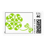 Butterfly_and_Clover Postage Stamp