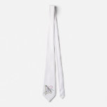 Butterfly and flower outline art, ties