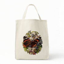 BUTTERFLY AND FLOWERS bags