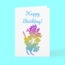Butterfly and flowers cards by Artists4God Butterfly and flowers cards
