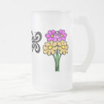Butterfly and Flowers Coffee Mug