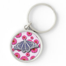 BUTTERFLY AND FLOWERS KEY CHAINS