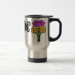 Butterfly and Flowers Mugs