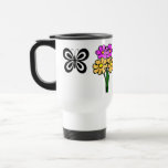 Butterfly and Flowers Mugs