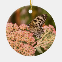 Butterfly and Flowers ornaments
