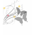 Butterfly and Stars t-shirts by styleheaven Butterfly and Stars t-shirts