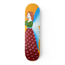 Butterfly Angel skateboards by Leenasart Butterfly Angel skateboards