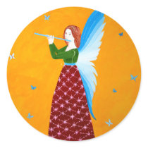 Butterfly Angel stickers by Leenasart Butterfly Angel stickers