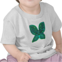 Butterfly Angel with Blue Green Wings Shirt