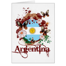 Butterfly Argentina Card