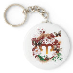 Butterfly Aries Key Chain