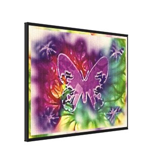 Butterfly Art 7 Gallery Wrapped Canvas